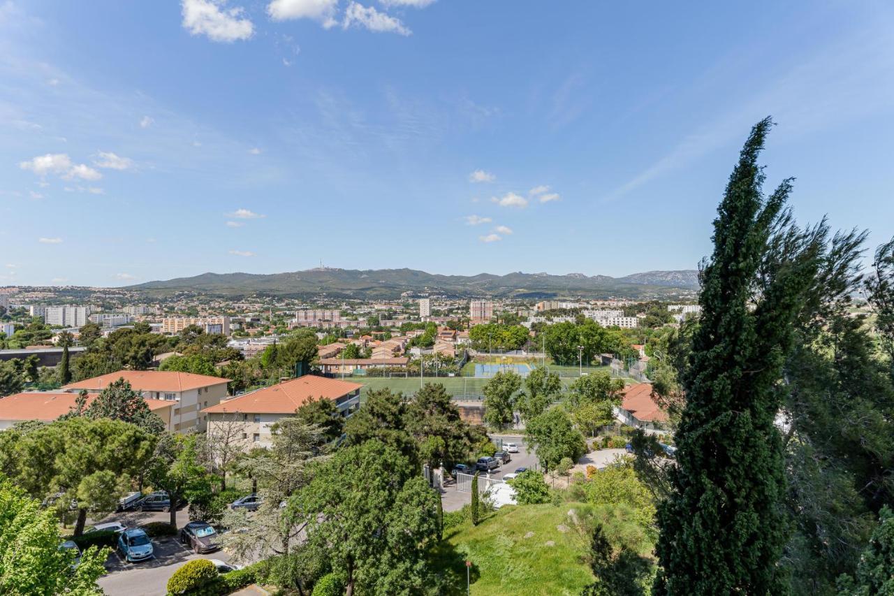 Park & Suites -Wifi-Netflix-Vue Marseille Eksteriør billede