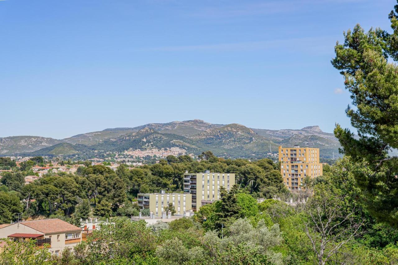Park & Suites -Wifi-Netflix-Vue Marseille Eksteriør billede