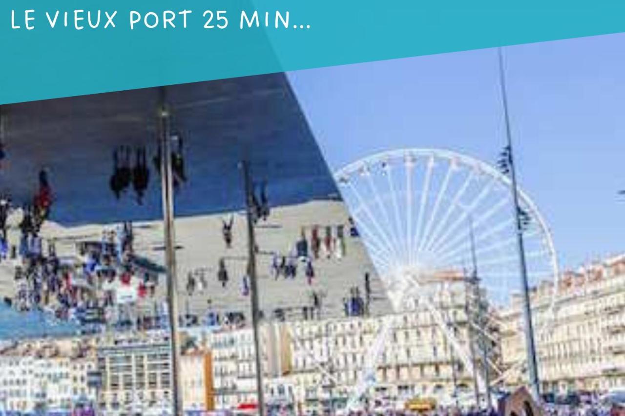 Park & Suites -Wifi-Netflix-Vue Marseille Eksteriør billede